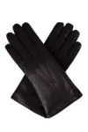 Dents Ripley - Gants en cuir doublés de fourrure pour femmes - Noir - Taille 8" XL