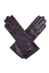 Dents Helene - Women's Cashmere-Lined Leather Gloves - Black Size 8