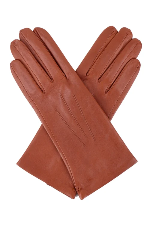 Dents Felicity Women's Leather Gloves - Cognac - 7-1049