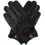 Touchscreen Driving Gloves - Black