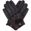 Touchscreen Driving Gloves - Black & Red