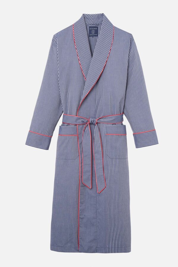 British Boxers Winchester Stripe Dressing Gown