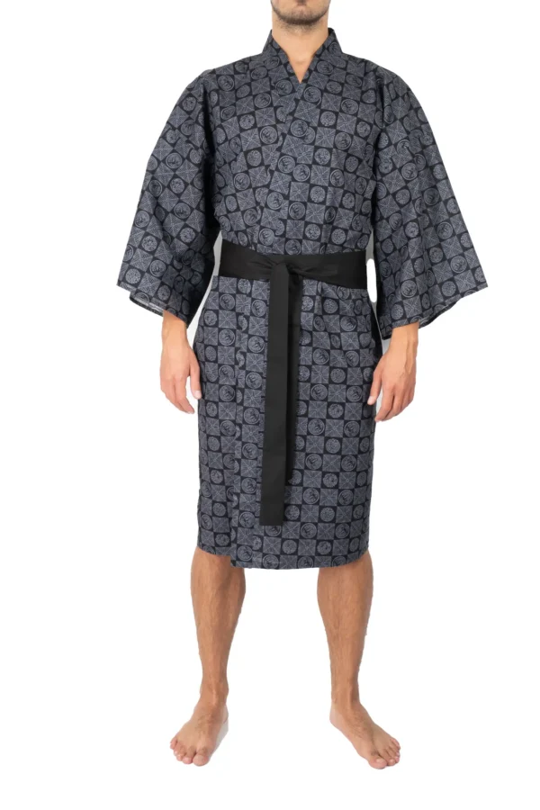 Men's Sleeping Tiger Kimono - Optional Extra Belt