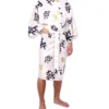 White Happy Longevity Men's Happi Kimono