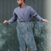 British Boxers Winchester Stripe Men's Dressing Gown
