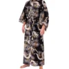 Black Dragon Men's Yukata Kimono