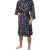 Navy Hannya Sutra Happi Kimono