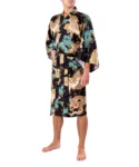 Kimono Happi noir et or Dragon & Eagle pour hommes