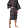 Black Cloud Men's Happi Kimono