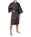 Black Cloud Men's Happi Kimono