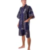 Navy General Hideyoshi Men's Jinbei Pyjamas