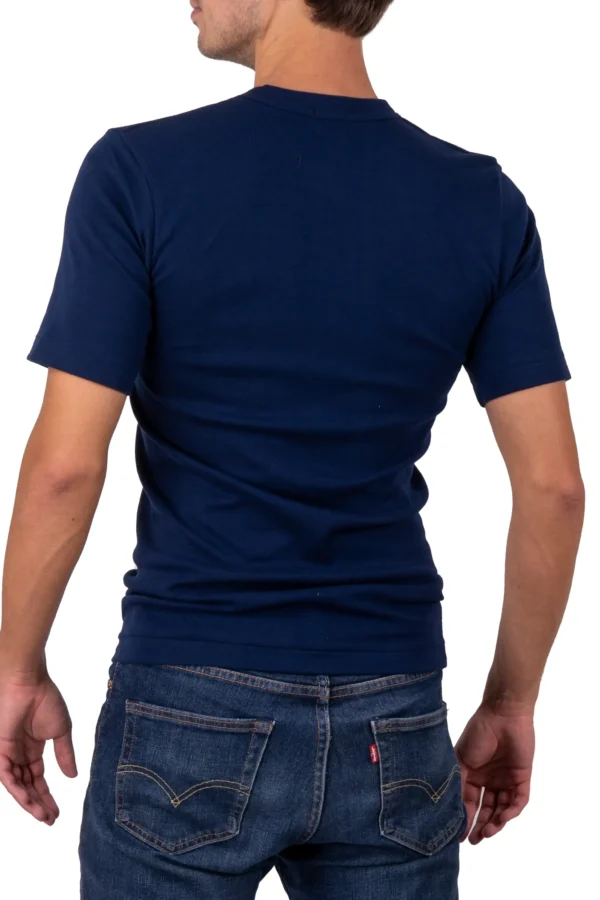 Men's Navy T-Shirt with White Ichiban Kanji