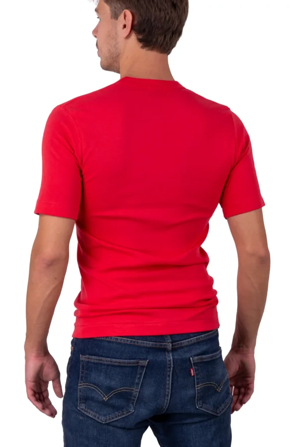 Men's Red T-Shirt with Black Ichiban Kanji