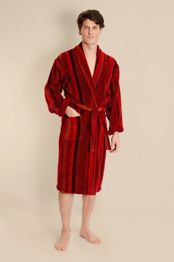 Bown of London - Venezia Stripe Dressing Gown